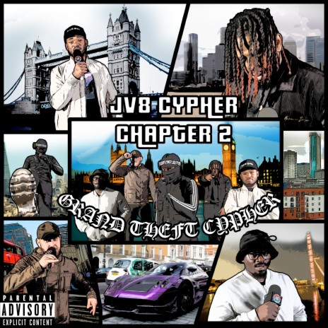 Jv8 Cypher: Chapter 2 - Grand Theft Cypher ft. Mav Mizzy, MOBI1, Senxe & Billy T | Boomplay Music