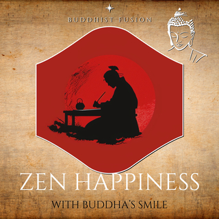 Zen Happiness with Buddha’s Smile