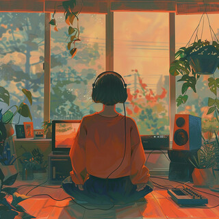 Serene Lofi Meditation: Echoes Of Stillness