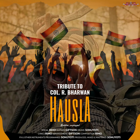 Hausla ft. Giftson & Somjyoti | Boomplay Music