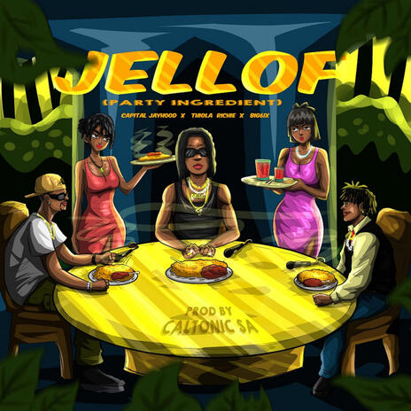 JELLOF (party necessity) ft. Thiola Richie & BIG6IX | Boomplay Music