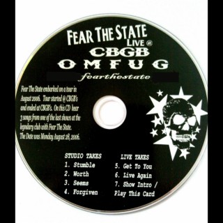 Fear the State Live at Cbgb's NYC Omfug