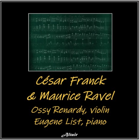 Violin Sonata in a Major, Cff 123: IV. Allegretto Poco Mosso ft. Eugene List