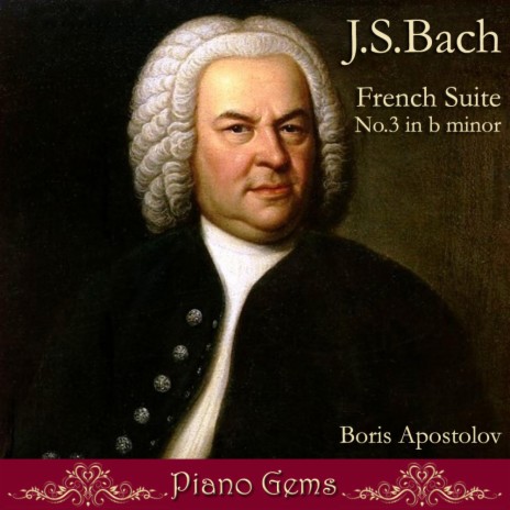 Bach, French Suite No.3 in b minor, Menuet