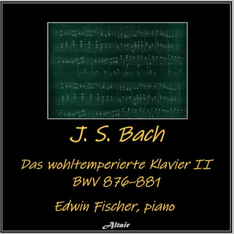 Das wohltemperierte Klavier II, BWV 876-881: Prelude and Fugue NO.12 in F Minor, BWV 881: I. Praeludium | Boomplay Music