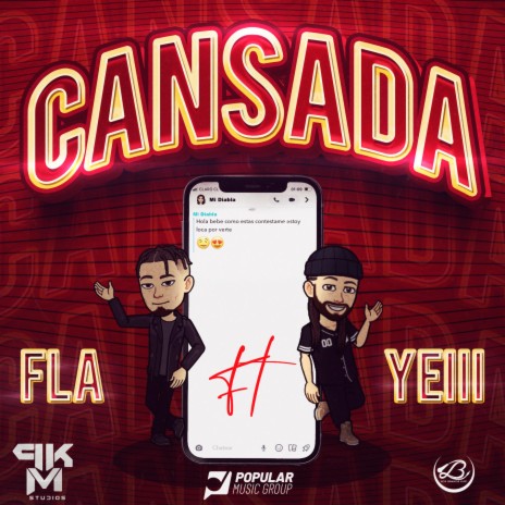 Cansada ft. Yeiii | Boomplay Music