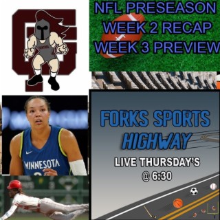Forks Sports Highway - Ohtani Torn UCL, A’Ja Wilson Drops 53 For Aces, with Guest, Grand Forks Central Assistant Wrestling Coach, Garrett Litzinger - 8-24-2023