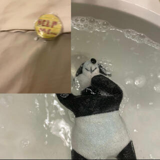 pandas can have baths too!