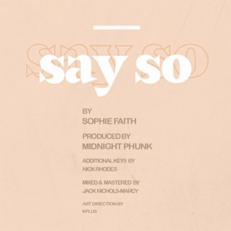 Say So (Radio Edit) ft. Midnight Phunk | Boomplay Music