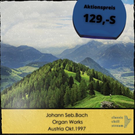 Trio Sonate No. 1 in E flat major, BWV 525 70bpm Whisper (Bach recorded at St. Bartholomaeus Austria)