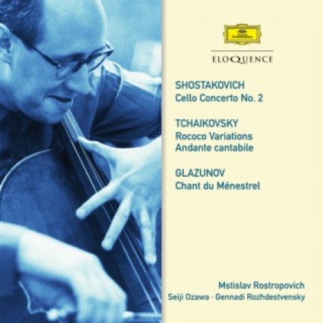 Tchaikovsky: Variations On A Rococo Theme, Op. 33, TH.57: Variazione I: Tempo del Tema ft. Leningrad Philharmonic Orchestra & Gennady Rozhdestvensky | Boomplay Music