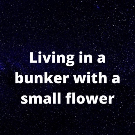 Living in a bunker with a small flower | Boomplay Music