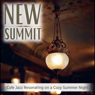 Cafe Jazz Resonating on a Cozy Summer Night