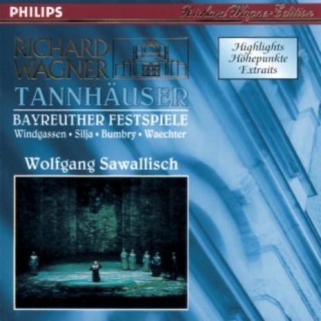 Wagner: Tannhäuser / Act 3 - Da sank ich in Vernichtung dumpf darnieder - Halt ein! Unsel'ger ft. Eberhard Wächter, Bayreuther Festspielorchester & Wolfgang Sawallisch | Boomplay Music