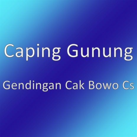 Gendingan Cak Bowo Cs | Boomplay Music