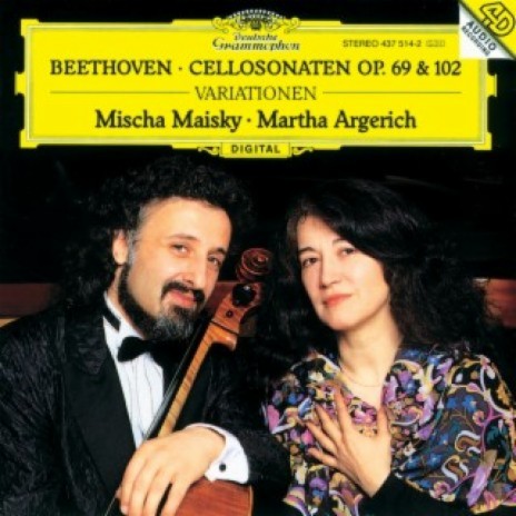 Beethoven: Cello Sonata No. 3 in A Major, Op. 69 - IV. Allegro vivace ft. Martha Argerich | Boomplay Music