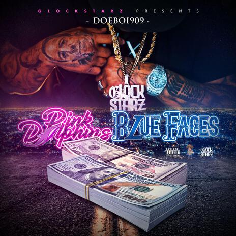 pink dolphins Blue faces | Boomplay Music