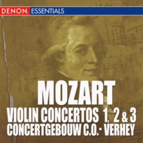 Concerto for Violin and Orchestra No. 3 in G Major, KV 216: I. Adagio ft. Eduardo Marturet & Emmy Verhey | Boomplay Music