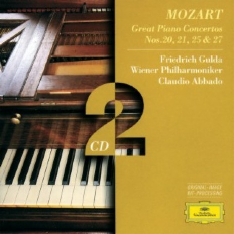 Mozart: Piano Concerto No. 20 in D Minor, K. 466: III. Rondo. Allegro assai (Cadenzas: Gulda; Beethoven, WoO 58/2) ft. Wiener Philharmoniker & Claudio Abbado | Boomplay Music