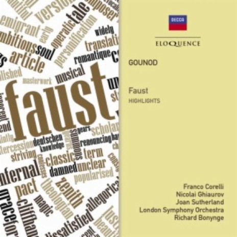 Gounod: Faust - Version 1860/1869 / Act 4 - Qu'attendez-vous encore?...Vous qui faites l'endormie ft. Franco Corelli, London Symphony Orchestra & Richard Bonynge | Boomplay Music