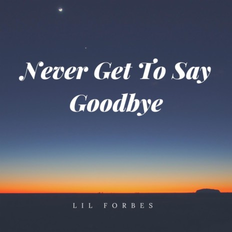Never Get To Say Goodbye (To My Mom)