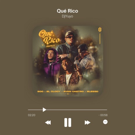 Qué Rico (Guaracha) | Boomplay Music