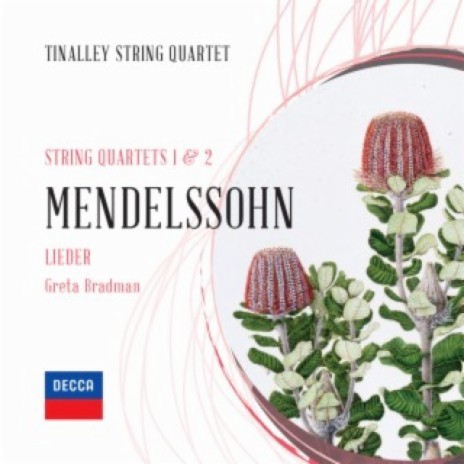 Mendelssohn: Six Songs, Op. 34 - IV. Suleika (Arr. Bowman) ft. Tinalley String Quartet | Boomplay Music