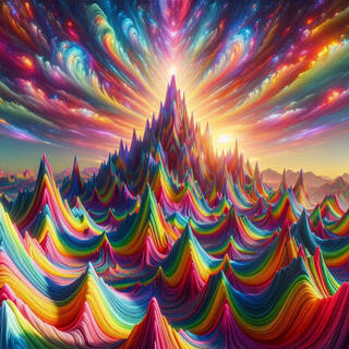 Psychedelic Pinnacle Peaks