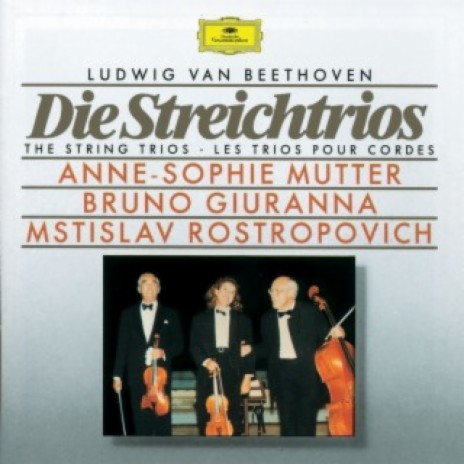 Beethoven: String Trio in E-Flat Major, Op. 3: 3. Menuetto. Allegretto ft. Bruno Giuranna & Mstislav Rostropovich | Boomplay Music