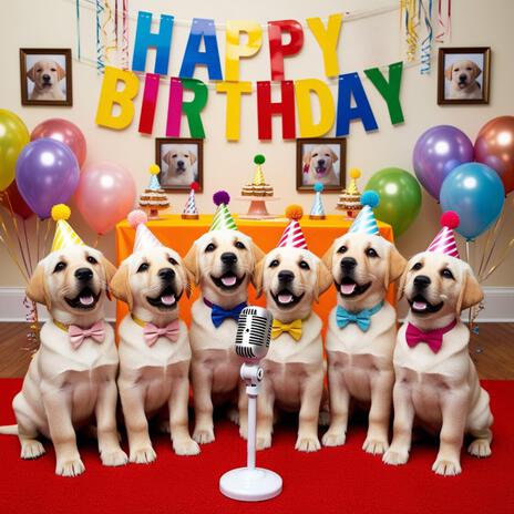 Happy Birthday Dogs Sing