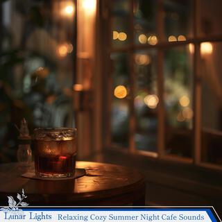 Relaxing Cozy Summer Night Cafe Sounds