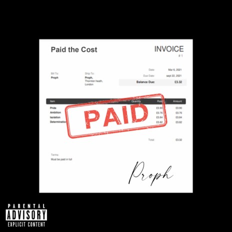 Paid the Cost | Boomplay Music