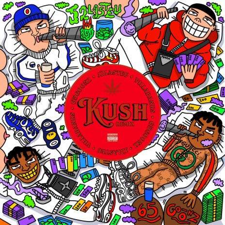 Kush (Remix) ft. 65Goonz & VillaBanks | Boomplay Music