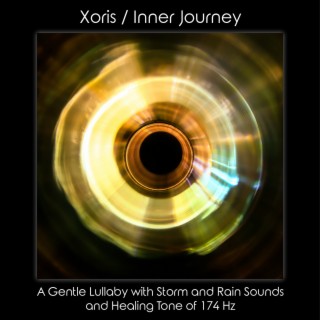 A Gentle Lullaby with Storm and Rain Sounds and Healing Tone of 174 Hz