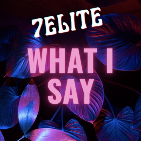 what i say | Boomplay Music