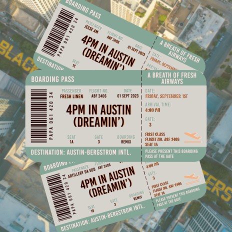 4PM in Austin (Dreamin') [Remix] ft. Artillery da God & Jesse AM | Boomplay Music