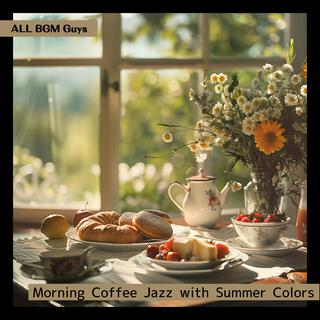 Morning Coffee Jazz with Summer Colors