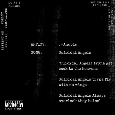 J-Anubis - Suicidal Angels MP3 Download & Lyrics | Boomplay