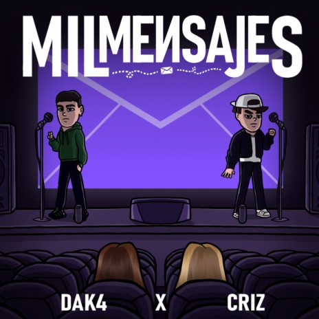 Mil Mensajes ft. DAK4 | Boomplay Music