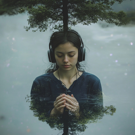 Rain with Thunder ft. Relaxing Music for Stress Relief & Appliances for Meditation | Boomplay Music