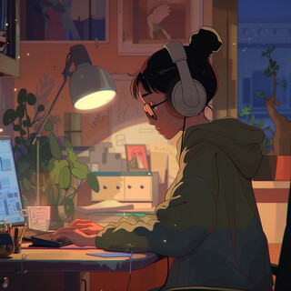 Lofi Study Zone: Focused Work Melodies