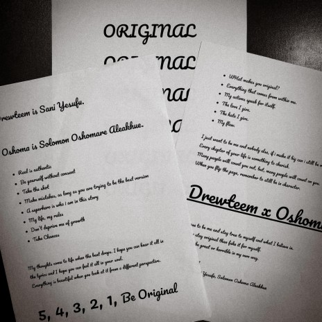 OriginAl ft. Oshoma | Boomplay Music