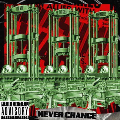 Never Change ft. Che Noir & NAPSNDREDS | Boomplay Music