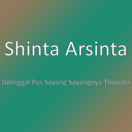 Ditinggal Pas Sayang Sayangnya Thonata | Boomplay Music