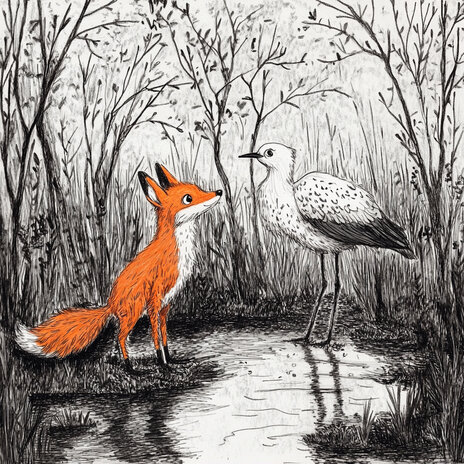 The Fox and the Stork | Boomplay Music