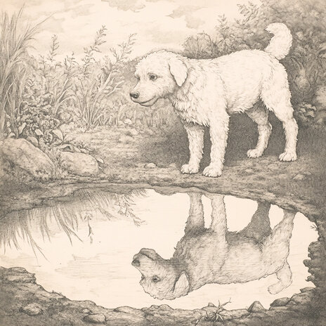 The Dog and His Reflection | Boomplay Music