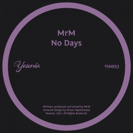 No Days | Boomplay Music