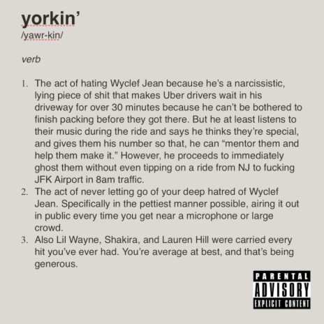 Yorkin' | Boomplay Music