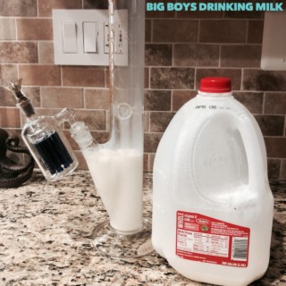 Big Boys Drinking Milk