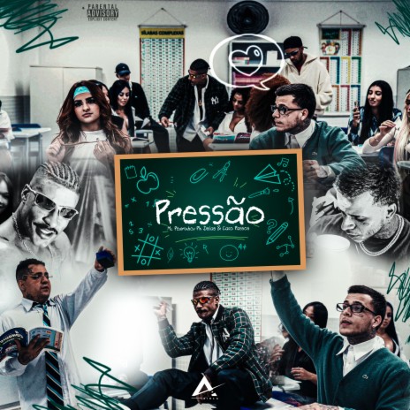 Pressão ft. PK Delas & Mc Pedrinho | Boomplay Music